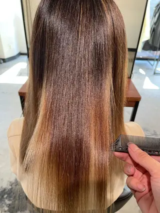 ロング ヘアアレンジ マツエク・マツパ 透明感カラー/推しカ ラー☁️JURAのヘアスタイル