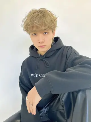 メンズ メンズ専門/マッシュ /スパイラル　福島のヘアスタイル