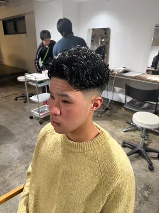 ショート メンズ メンズパーマ 特化/中川拓也のヘアスタイル