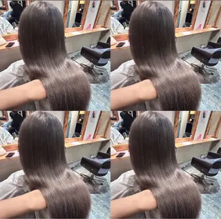 ロング カラー 髪質改善/透明感ヘア にちか🐰のヘアスタイル