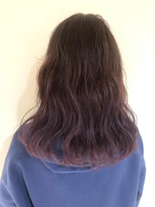 ミディアム ブリーチ指名 NO1🌈SAKIのヘアスタイル