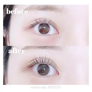 マツエク・マツパ REFLET ルフレのマツエク・マツパデザイン