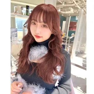 セミロング 森 隆秀/韓国ヘアのヘアスタイル