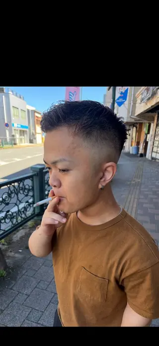 古川 虎太郎のヘアスタイル