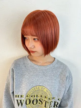 ショート カラー PEACE by CITA所属・AKIHIRO🔸 骨格診断/髪質改善のヘアスタイル