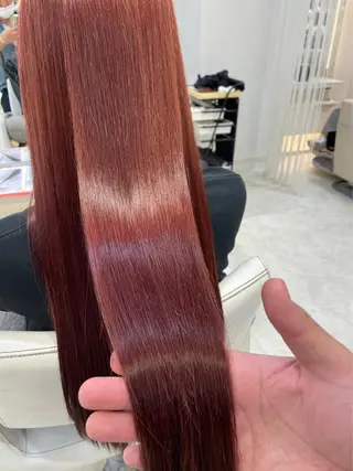 ロング カラー Agnos青山所属・鈴木 里奈のヘアスタイル