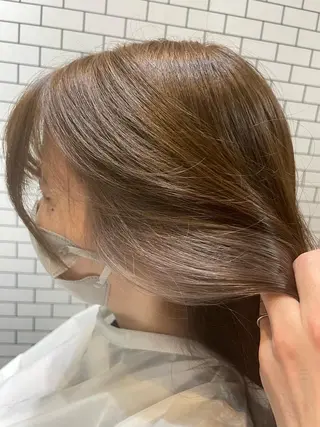 ロング カラー ✨ハイトーン✨ダブル カラー✨シバサキのヘアスタイル