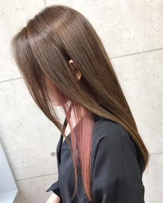 ロング 羽田 hadaのヘアスタイル