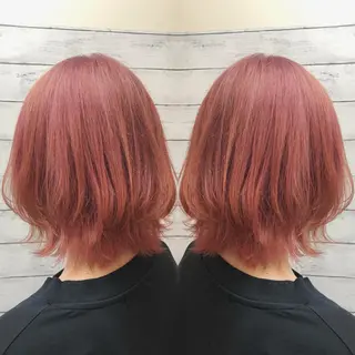 ショート カラー 韓国ヘア🤍髪質改善 🇰🇷AKANEのヘアスタイル