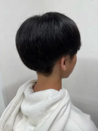 ショート メンズ パーマ/ハイトーン /吉田眞のヘアスタイル