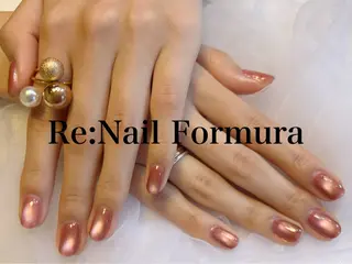ミディアム Re:Nail Formula所属・kido chieのネイルデザイン