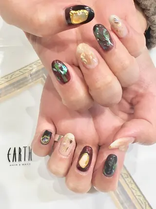 ネイル 佐藤 まりえのネイルデザイン