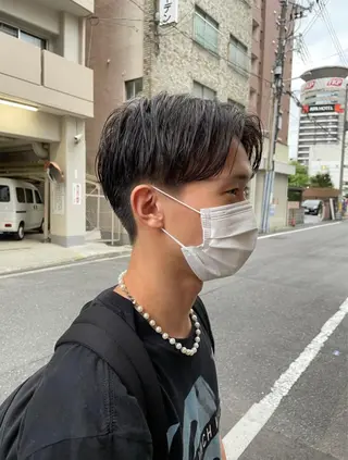 ショート メンズ 大阪メンズパーマ /スパイキー/らいのヘアスタイル