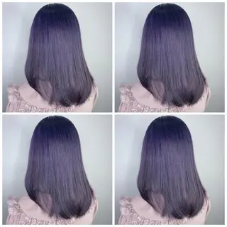 セミロング カラー ヘアアレンジ 🔹似合わせ✖️垢抜 け職人/ℕ𝕆ℝ𝕀のヘアスタイル