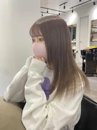 ロング カラー ブリーチ指名 NO1🌈SAKIのヘアスタイル