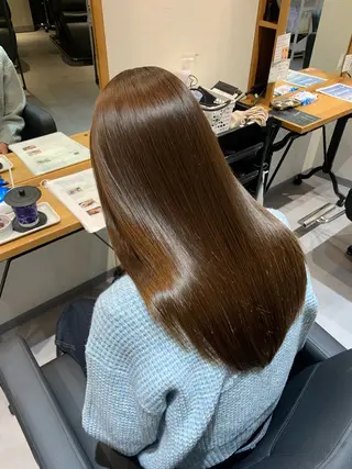 ロング パーマ Dears 香芝店所属・関 優希のヘアスタイル