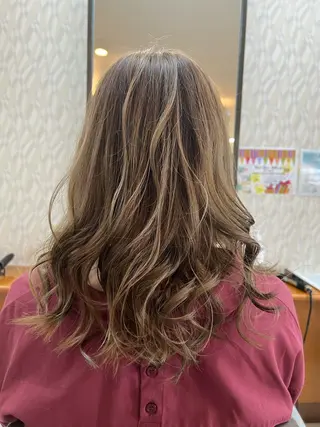 ロング 中尾 淳一のヘアスタイル