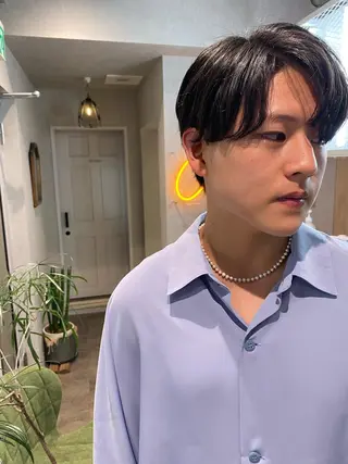 ミディアム ヘアアレンジ メンズ XENA表参道 MIKUのヘアスタイル