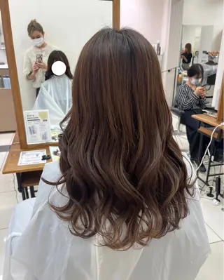 ロング バレイヤージュ/ヘア アレンジ/shionのヘアスタイル