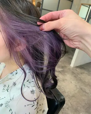 ミディアム カラー 🫧レイヤーカット/ 韓国ヘア🫧白石輝のヘアスタイル