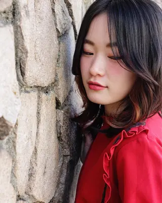 ミディアム カラー MIRUCO by KURAKU所属・マキシ ヤスアキのヘアスタイル