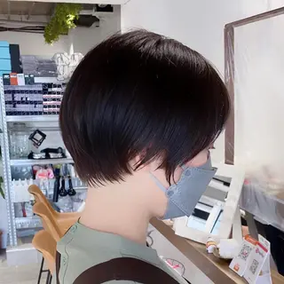 ショート ✨圧倒的満足度◎ 小顔美人ショート✨佃のヘアスタイル