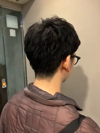 メンズ 似合わせカット/ 艶カラー/いらみなのヘアスタイル