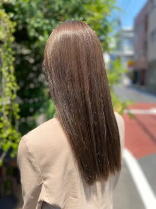 ロング カラー 古西 康裕のヘアスタイル