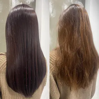 ミディアム Kro ハイトーン×ブリーチのヘアスタイル