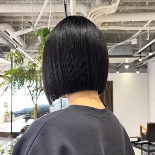 ミディアム 🌈ボブ/縮毛矯正/ 梅田美容室🌈もあのヘアスタイル