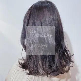 セミロング カラー 新宿/韓国風レイヤー 髪質改善/渋谷直樹のヘアスタイル