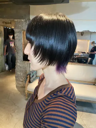 ミディアム カラー お任せヘア☘️☘️ 及川渚のヘアスタイル