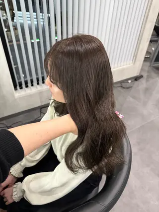 セミロング 💖艶髪/韓国ヘア 💖asukaのヘアスタイル