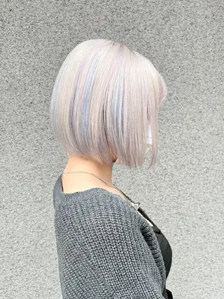 ショート カラー Via officialのヘアスタイル