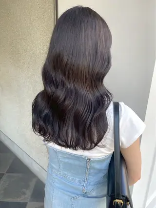 ロング カラー ParveMix🎀 稲垣詞葉のヘアスタイル