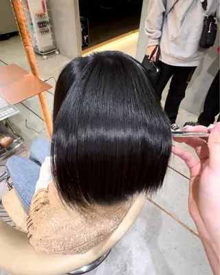 ショート 縮毛矯正Rina🩶 銀座のヘアスタイル