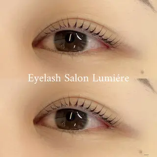 マツエク・マツパ Lumiére 鈴木咲良のマツエク・マツパデザイン