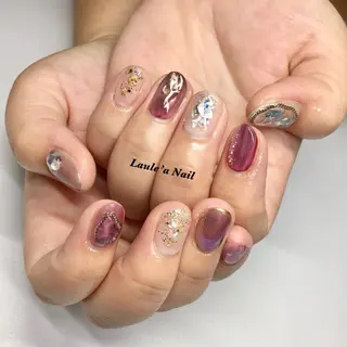 ロング カラー キッズ ネイル マツエク・マツパ 福田 加奈のネイルデザイン