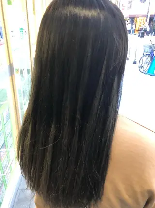 セミロング 艶髪／シールエクステ 🌻ノゾミ🌻のヘアスタイル
