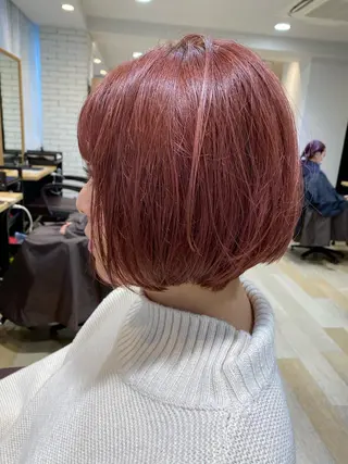 ミディアム La paix所属・パーソナルカラー lapiax阿部のヘアスタイル