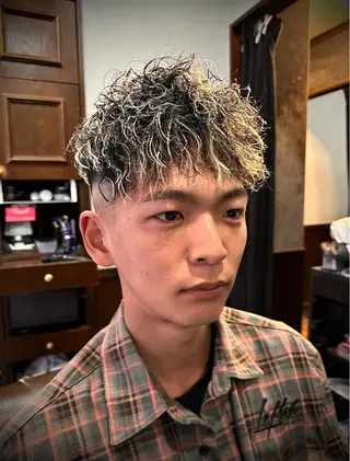 ショート パーマ 横浜 カット全般 大槻のヘアスタイル