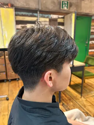 ショート メンズ BURANKO所属・三浦義久/仙台/ レイヤーカットのヘアスタイル