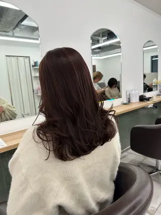 セミロング カラー キッズ オトナヘア🌸 harukaのヘアスタイル