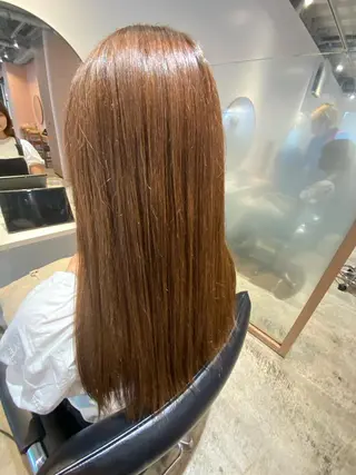 ロング カラー LATTE  渋谷所属・♡レイヤーカット れお♡のヘアスタイル