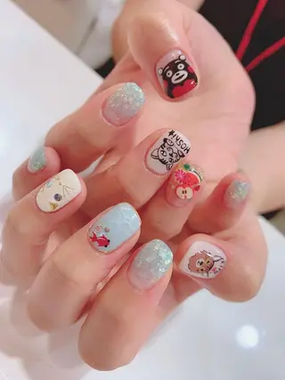 ネイル 長さだし専門店 M2　rikaのネイルデザイン