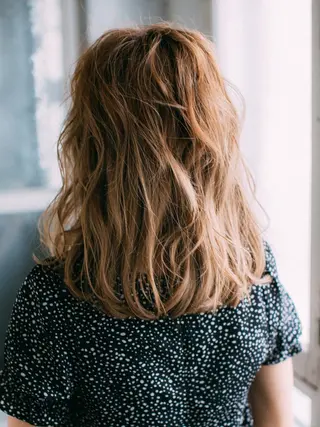 ミディアム カラー パーマ 北九州美容室 🕊️わかな✂︎のヘアスタイル