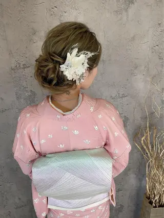 ヘアアレンジ Achieve 三ノ宮のヘアスタイル