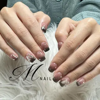 ネイル ⛄️ワンホンネイル 半額中🩵ナのネイルデザイン