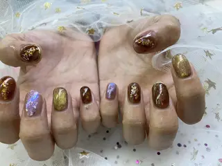 ネイル 🦋ネイルサロン ブラン🌈ゆりのネイルデザイン