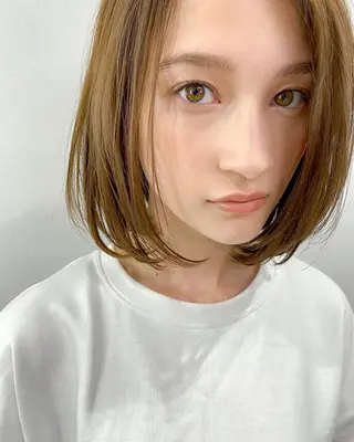 ショート 💖レイヤー×美髪 💖momoのヘアスタイル